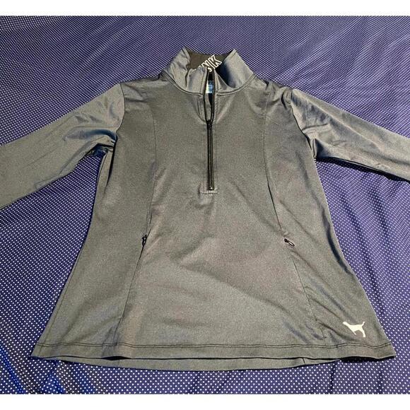 PINK Jackets & Blazers - PINK half zip shirt